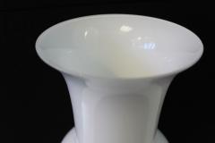 White Opalino Vase by Venini of Murano - 3416605