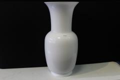White Opalino Vase by Venini of Murano - 3416606