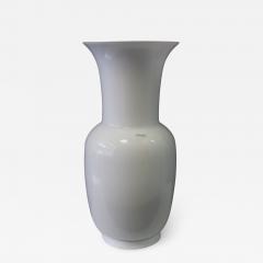 White Opalino Vase by Venini of Murano - 3418882