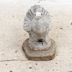 White Painted Dove Garden Ornament Mid 20th Century - 3220025