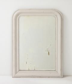 White Painted Louis Philippe Mirror France Early 20th Century - 3379946
