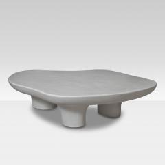 White Plaster Coffee Table - 4244532