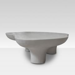 White Plaster Coffee Table - 4244534