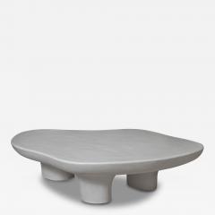 White Plaster Coffee Table - 4247130