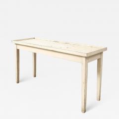 White Tray Top Console - 4467750