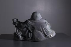 White jade Buddha statuette - 3886785