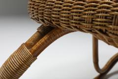 Wicker Rocking Chair Art Nouveau France 1905 - 2196262