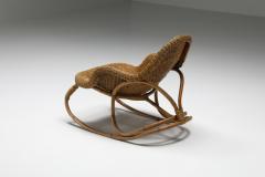 Wicker Rocking Chair Art Nouveau France 1905 - 2196274