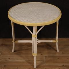 Wicker garden coffee table from the 80s - 3895253