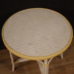 Wicker garden coffee table from the 80s - 3895254