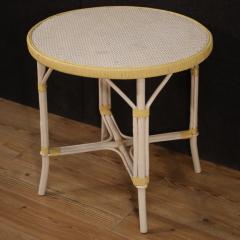 Wicker garden coffee table from the 80s - 3895256