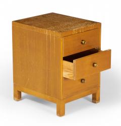 Widdicomb Modern American Mid Century Three Drawer Walnut Nightstand - 4652636