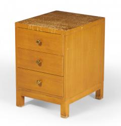 Widdicomb Modern American Mid Century Three Drawer Walnut Nightstand - 4700431