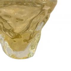 Wide Abstract Murano Sommerso Vase with Aventurina - 3936261