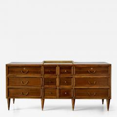 Wide chest of drawers Italy 1960s - 4426687