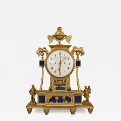 Wieneslaus Wilfarthm Continental Austrian Gilt Mantel Clock - 4250423