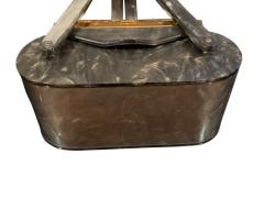 Wilardy PEARLIZED GREY LUCITE COMPACT HANDBAG BY WILARDY - 4577982