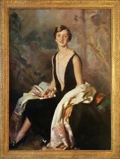 Wilfrid Gabriel De Glehn Portrait of a Lady Said to be Ruth Peck - 233888