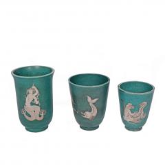 Wilhelm K ge Argenta Large Vase Wilhelm K ge for Gustavsberg - 1057768