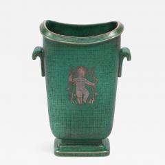 Wilhelm K ge Stoneware Argenta Vase by Wilhelm Kage - 505089