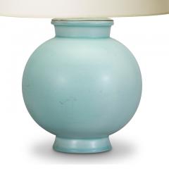 Wilhelm K ge Table lamp in soft celadon by Wilhelm K ge - 1002630
