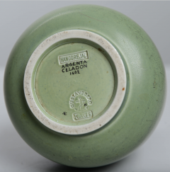 Wilhelm K ge Vase Argenta Celadon Gustavsberg - 4027511