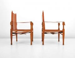 Wilhelm Kienzle Rare pair of Wilhelm Kienzle Safari chairs - 786480