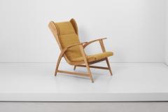 Wilhelm Knoll Antimott Lounge Chair by Wilhelm Knoll in Mohair Fabric - 1351248