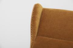 Wilhelm Knoll Antimott Lounge Chair by Wilhelm Knoll in Mohair Fabric - 1351250