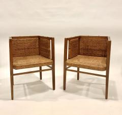 Wilhelm Schmidt Pair of Austrian Secessionist Armchairs by Wilhelm Schmidt - 1647242