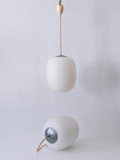 Wilhelm Wagenfeld 1 of 2 Pendant Lamp D ren by Wilhelm Wagenfeld for Peill Putzler Germany 1950s - 3624603