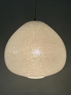 Wilhelm Wagenfeld Rare Elegant Mid Century Modern Pendant Lamp by Peill Putzler Germany 1950s - 4440832