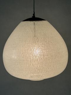 Wilhelm Wagenfeld Rare Elegant Mid Century Modern Pendant Lamp by Peill Putzler Germany 1950s - 4440838
