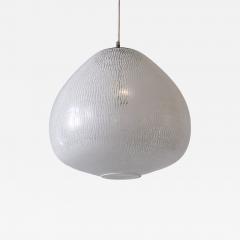 Wilhelm Wagenfeld Rare Elegant Mid Century Modern Pendant Lamp by Peill Putzler Germany 1950s - 4441086