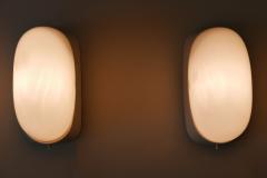 Wilhelm Wagenfeld Set of Two Mid Century Sconces by Wilhelm Wagenfeld for Lindner Germany 1950s - 4213366