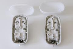 Wilhelm Wagenfeld Set of Two Mid Century Sconces by Wilhelm Wagenfeld for Lindner Germany 1950s - 4213369