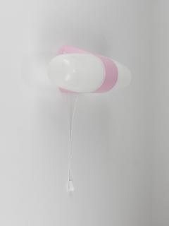 Wilhelm Wagenfeld Wilhelm Wagenfeld Bauhaus Pink Double Sconce Wall Light Linder Germany 1950s - 4529757