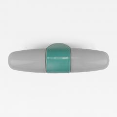Wilhelm Wagenfeld Wilhelm Wagenfeld Bauhaus Turquoise Double Sconce Wall Light Germany 1950s - 4642456