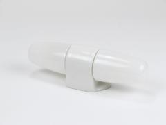 Wilhelm Wagenfeld Wilhelm Wagenfeld Bauhaus White Double Sconce Wall Light Germany 1950s - 4645228