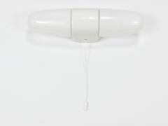 Wilhelm Wagenfeld Wilhelm Wagenfeld Bauhaus White Sconce Double Wall Light Linder Germany 1950s - 4253971