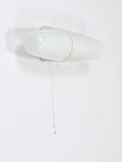 Wilhelm Wagenfeld Wilhelm Wagenfeld Bauhaus White Sconce Double Wall Light Linder Germany 1950s - 4253992