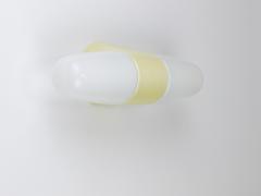 Wilhelm Wagenfeld Wilhelm Wagenfeld Bauhaus Yellow Double Sconce Wall Light Linder Germany 1950s - 4541569