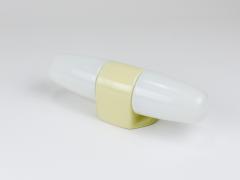 Wilhelm Wagenfeld Wilhelm Wagenfeld Bauhaus Yellow Double Sconce Wall Light Linder Germany 1950s - 4541571