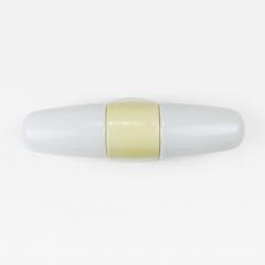 Wilhelm Wagenfeld Wilhelm Wagenfeld Bauhaus Yellow Double Sconce Wall Light Linder Germany 1950s - 4544420