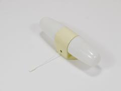 Wilhelm Wagenfeld Wilhelm Wagenfeld Bauhaus Yellow Sconce Double Wall Light Linder Germany 1950s - 4253977