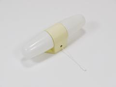 Wilhelm Wagenfeld Wilhelm Wagenfeld Bauhaus Yellow Sconce Double Wall Light Linder Germany 1950s - 4253980