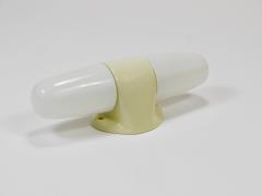 Wilhelm Wagenfeld Wilhelm Wagenfeld Bauhaus Yellow Sconce Double Wall Light Linder Germany 1950s - 4254022