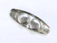Wilhelm Wagenfeld Wilhelm Wagenfeld Mid Century Max Moritz Salt Pepper Twins Shakers WMF 1950s - 4067927