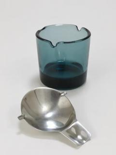 Wilhelm Wagenfeld Wilhelm Wagenfeld Midcentury Tourmaline Bauhaus Ashtray by WMF Germany 1960s - 4062951
