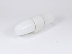 Wilhelm Wagenfeld XXL Wilhelm White Wagenfeld Bauhaus Sconce Double Wall Light by Linder Germany - 4249548